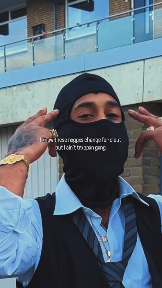 Instagram reel: Gang Flow, Joonz DC